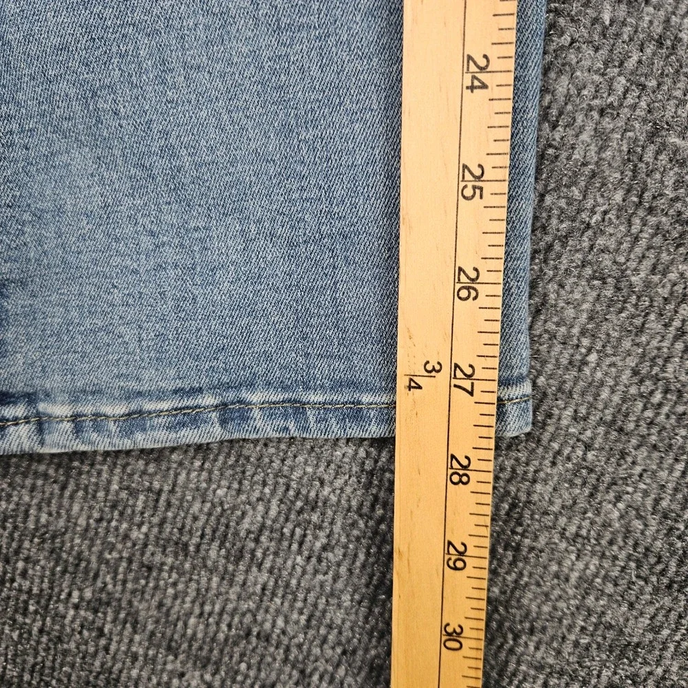Levi 501 Jeans Men's 30x30(28) Original Fit Button Fly Straight Light Wash Denim